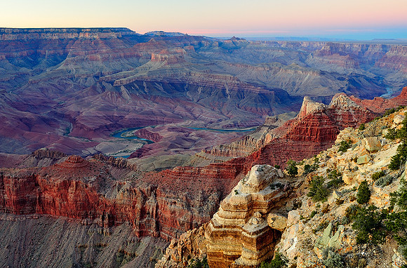 Grand Canyon at dusk I