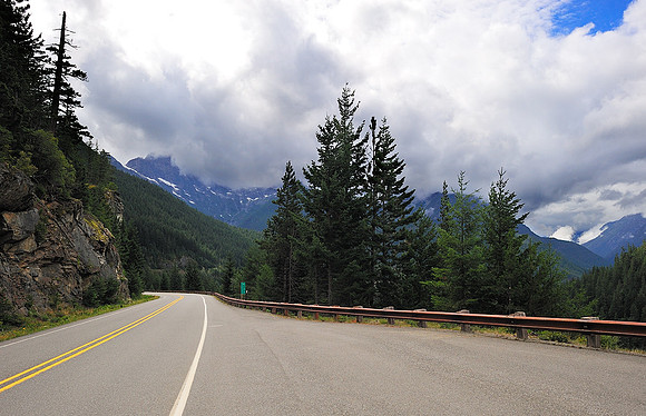 Road And The Cascades
