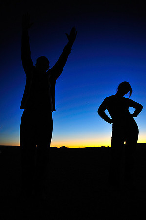 Jupiter and Venus, two pairs