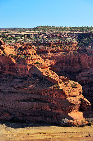 Bubbly formations, Canyon de Chelly
