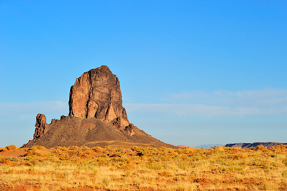 Tower Butte on the road to Monument Valley II