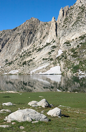 Silver Pass Lake, our last campsite II