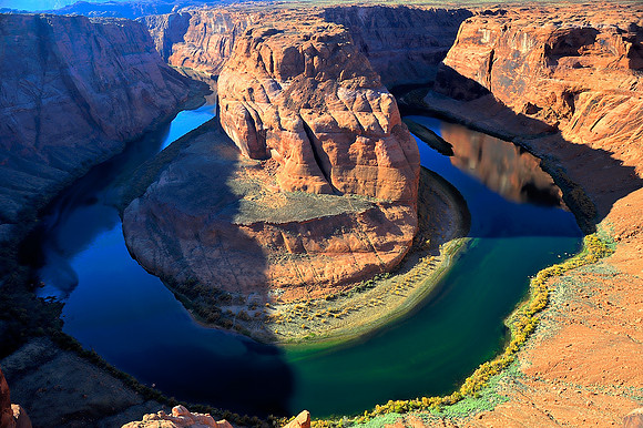 Horseshoe Bend and Colorado River