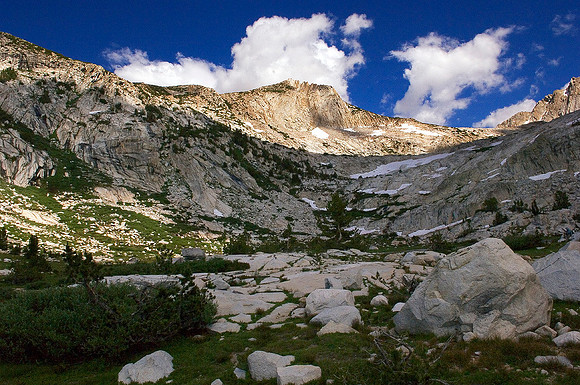 On approach to Silver Pass I